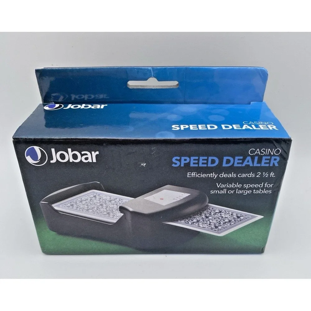 Jobar Casino Speed Dealer Card Dealer One Deck NEW IN BOX